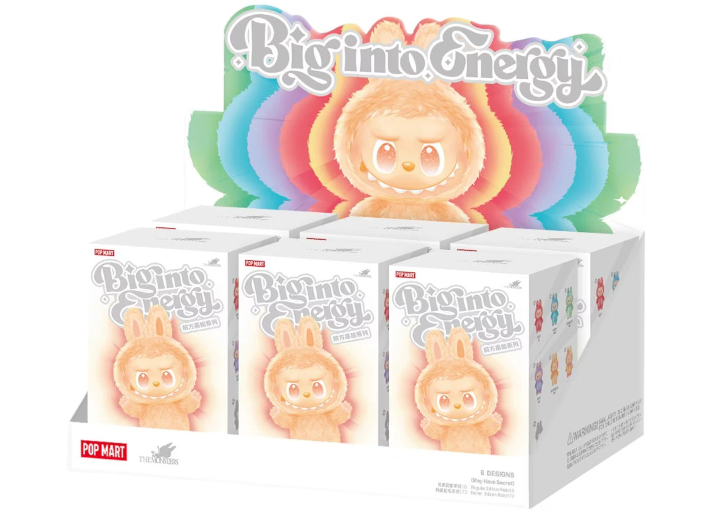 Labubu Monster Blind Box – “Big into Energy” Collection