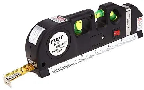 Laser Leveler With Measuring Tape & Laser Beam